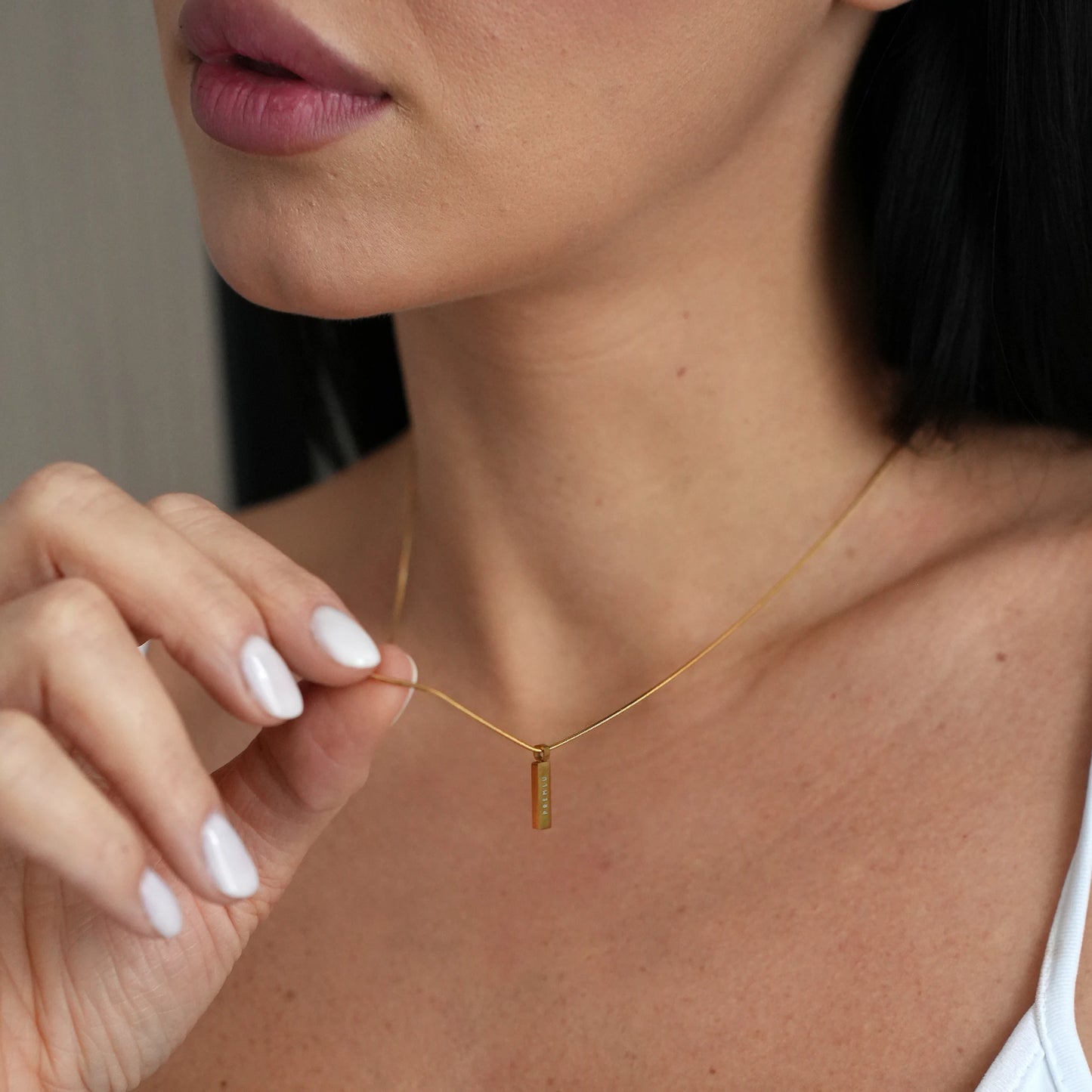 Square Pendant necklace